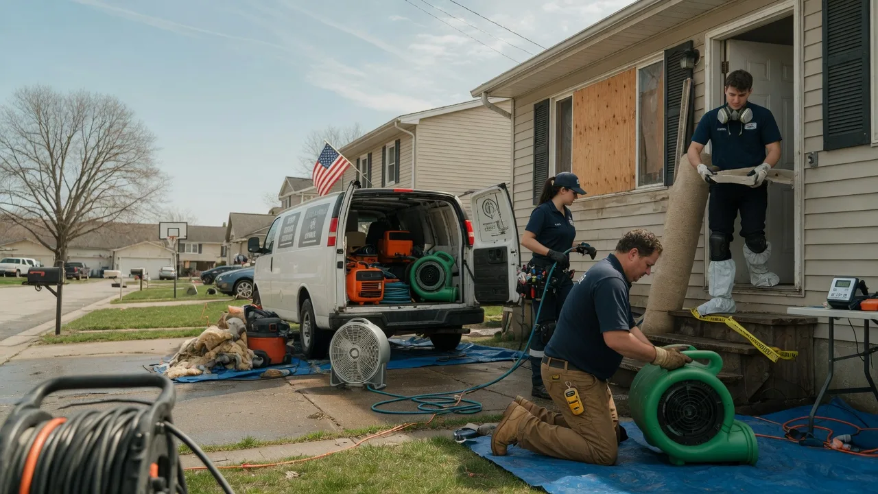 Water Damage Restoration in Bedford, IN near me